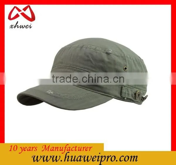 Chinese Military Supplier Custom Your Own Logo Washed Military Style Cap photo-2