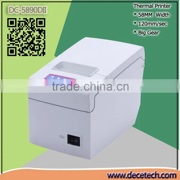 Big Gear Big Paper Roll Diameter Kiosk Parking Ticket Printer photo-6
