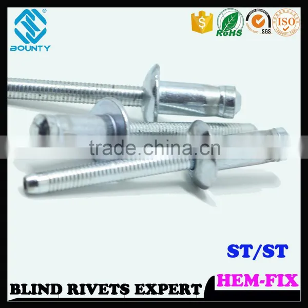 HIGH QUALITY HOT SELLING FACTORY HIGH STRENGTH HEM-LOCK BLIND RIVETS FOR LADDERS photo-5