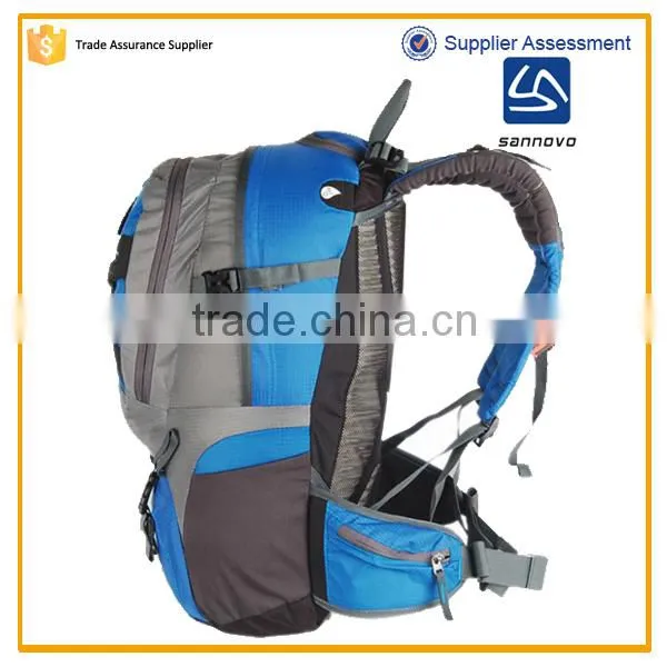 China Sannovo Hot Selling New Product Blue Fashion Outdoor Trekking Backbag for Men photo-2