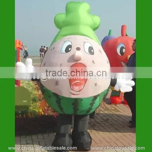 Factory Direct Sales Moving Inflatable Characters, Waking Cartoon Inflatable Cow Mascot Costume photo-5