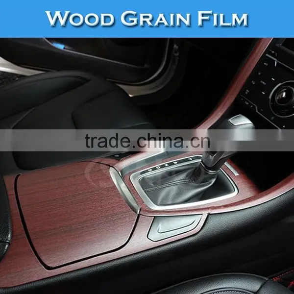SINO W1303 Home Decoration Adhesive PVC Wood Effect Sticker Film photo-3