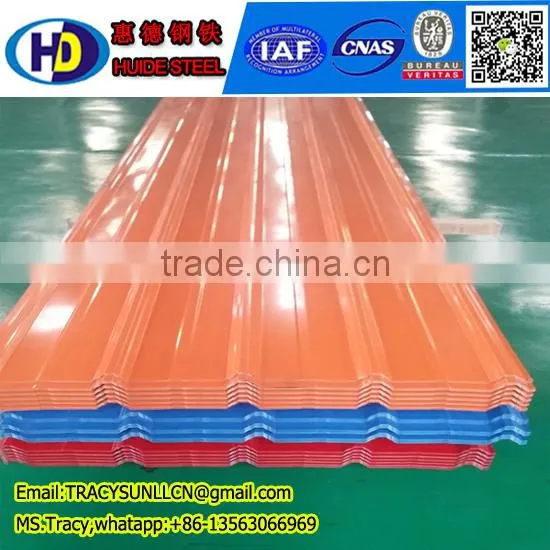 Galvanized Sheet Material Corrugated Steel Sheet for Roofing Factory in China photo-4
