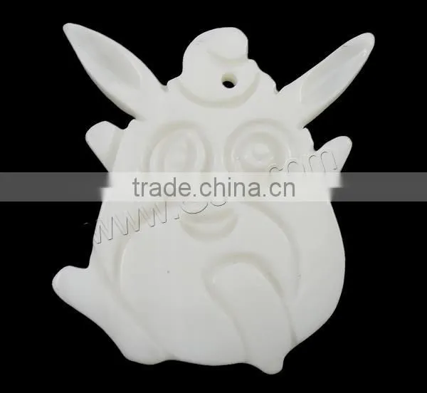 White Rabbit Natural Freshwater Shell Pendants