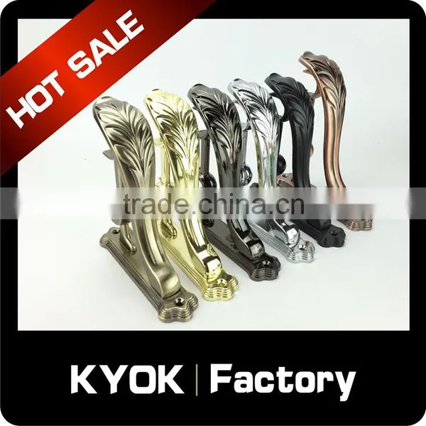 KYOK Cheap Curtain Rod Wall Brackets ,double Curtain Rod Bracket photo-2