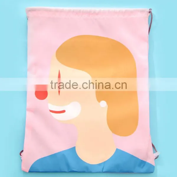 Hot Sale Sublimation Sports Drawstring Bag Made in China Supplier's Choice photo-4