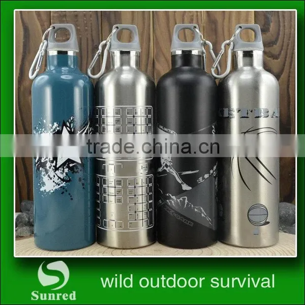 2016 Backpacking Gourd Shape Stainless Steel Water Bottle