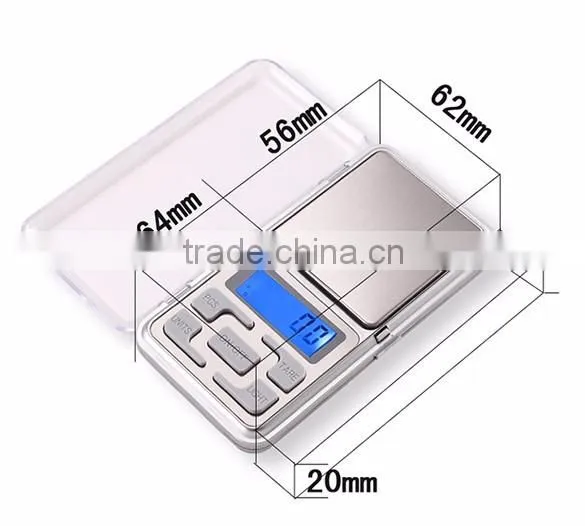 New 500g/0.1g LCD Pocket Electronic Mini Digital Jewelry Scale SV005453 photo-4
