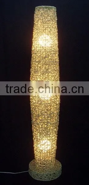 2015 Rattan Floor Lights/lamp With On/off Switch on Cable photo-6