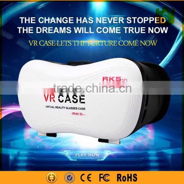 Plastic 3d Glasses vr Headset With Head Strap for Mobile Phone Quality Choice photo-2