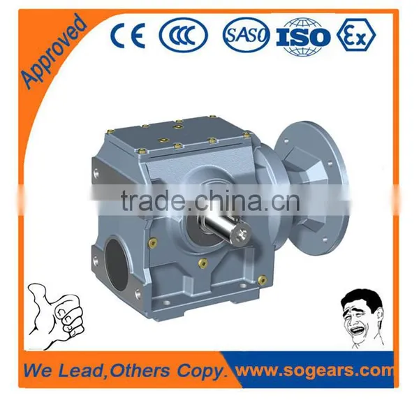 Vertical Bevel Helical Gear Reducers for Packaging Conveyor photo-5