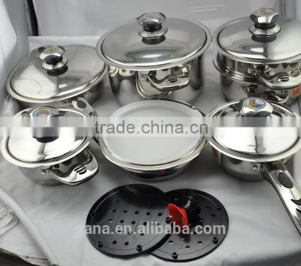 Stainless Steel Korea Ceramic Cookware Support Fire and Induction Compatible Pot With Spiral Bottom photo-2