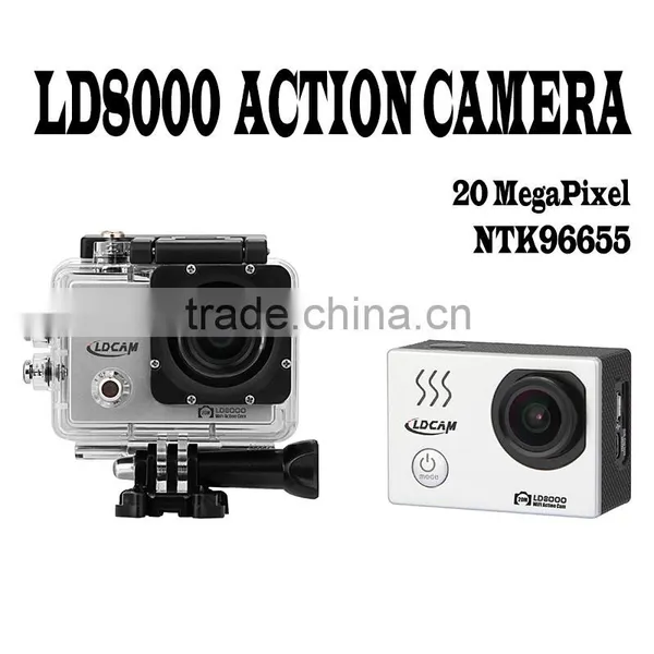 FHD1080P WIFI Action Camera 2.0inch Display 20Megapixel Action Camera photo-2