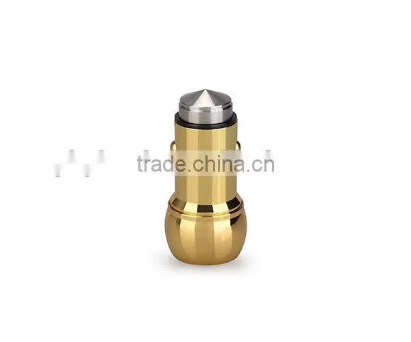 Double Usb Steel Metal Car Charger Safety Hammer for Samsung Micro Universal Dual USB Car Charger Best Car Partner A001 photo-2