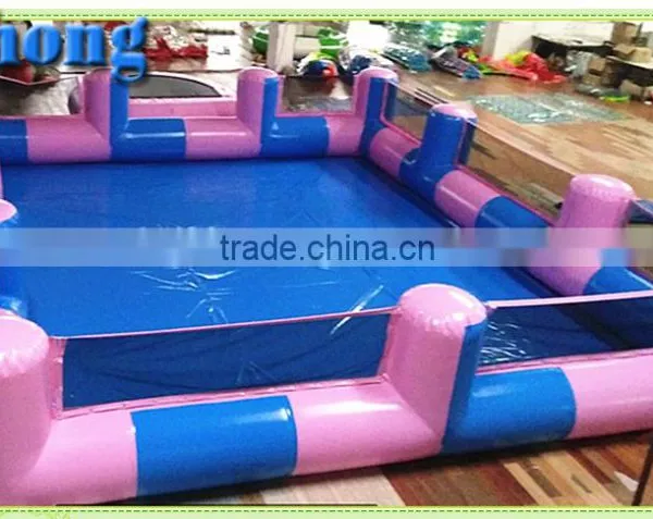 High Quality Dummy Inflatable Pool Rental With Protective Fence for Sale