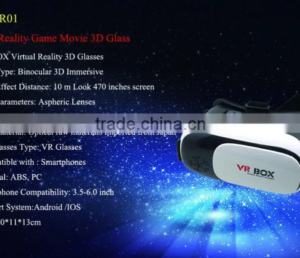 Universal VR BOX Virtual Reality 3D Glasses Game Movie 3D Glass For IPhone Android Mobile Phone Cinema Newest photo-6