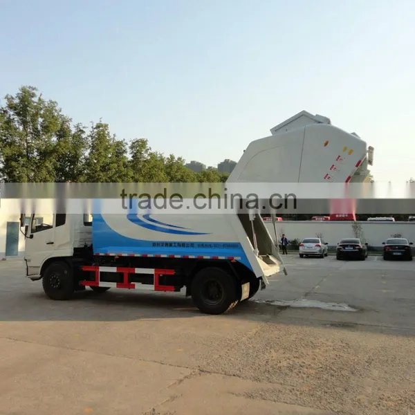 YUTONG Professional 12.6m3 Dustbin Volume Compression Garbage Truck photo-3