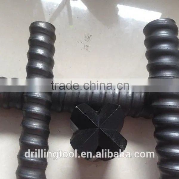 51mm R51L High Tensile Steel Self Drilling Anchor Bolt SDA With Alloy Structure Steel photo-2