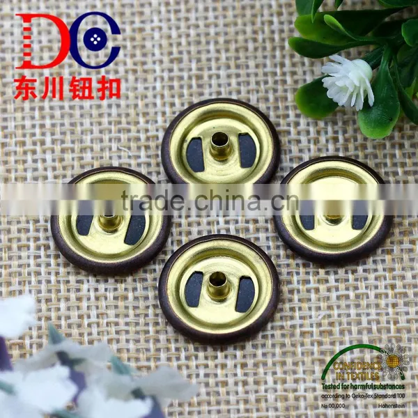 Alphabet Brass Button 4 Part Snap Button,Snap Fastener for Clothing photo-6