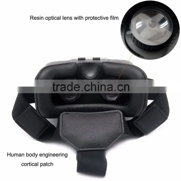 Vr Virtual Reality Headset Google Version 3D Glasses DIY Video Movie Game Glasses photo-5