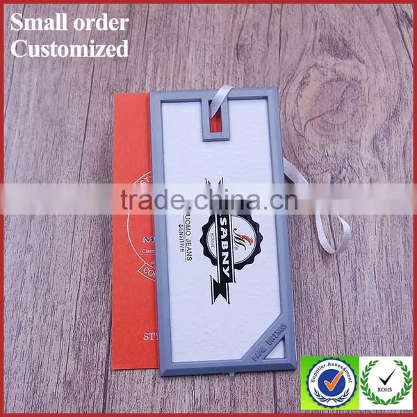 Wholesale Custom Printing Paper String Hang Tags for Handbags Clothing t Shirt photo-2