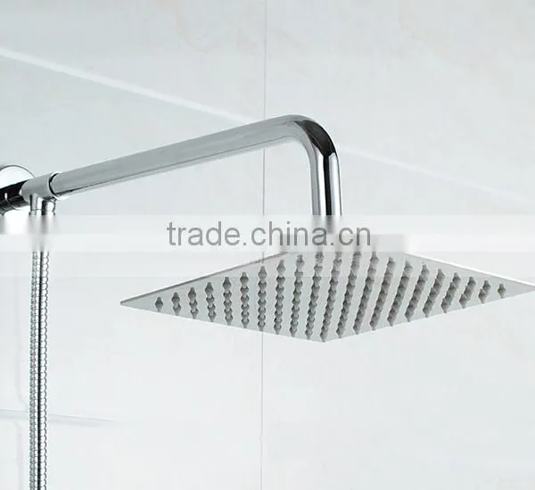 Square Stainless Steel Thin Rain Shower Head