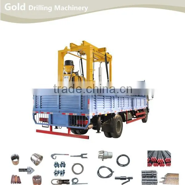 Truck Type Water Drilling Rig, Core Drilling Rig, Mineral Drilling Rig