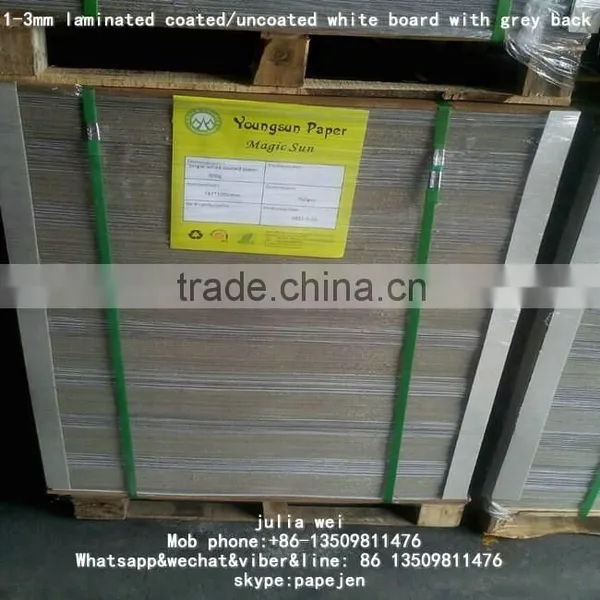700-1500g Uncoated White Cardboard Paper photo-5