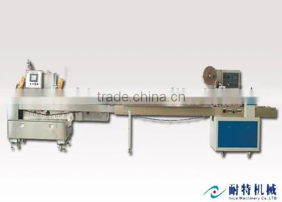 auto continuous sandwich filling and packing machine