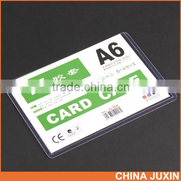 Transparent Hard Card Case With Silk Print photo-4