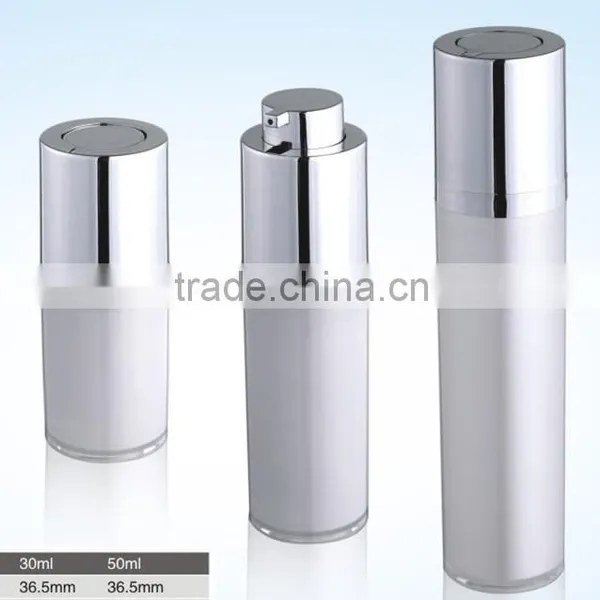 Plastic Rotary Cap Fashionable Airless Bottles for Cosmetics photo-2