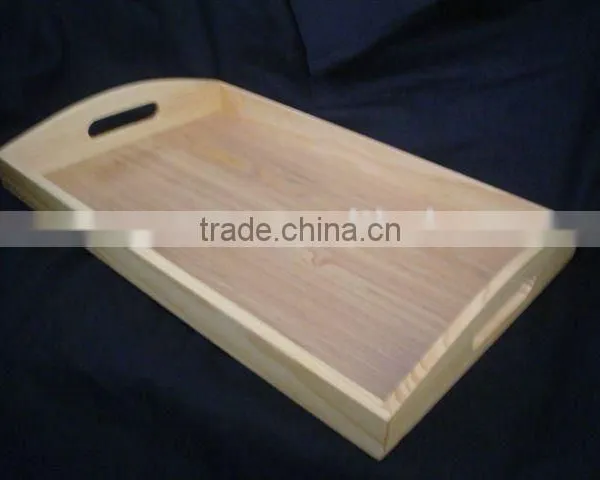 Wooden Rectanglar Serving Tray
