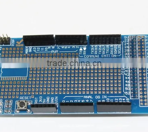 Brand New Prototype Shield Protoshield V3 Expansion Board With Mini Bread Board MEGA + White Breadboard A301 photo-4