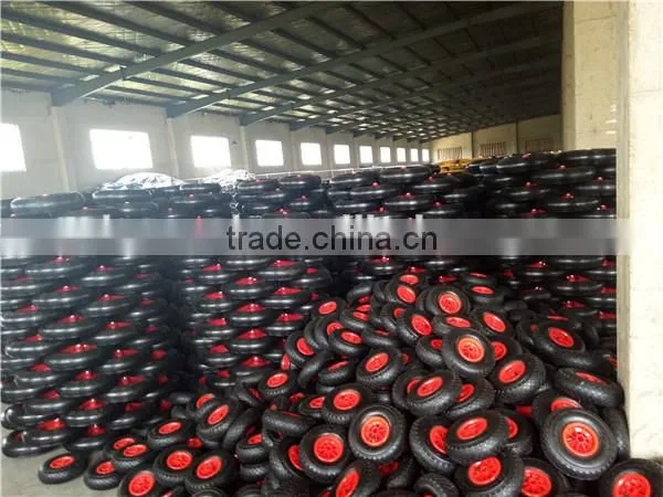 Wheelbarrow Wheels Rubber Wheels for Trolley 4.80/4.00-8 photo-4