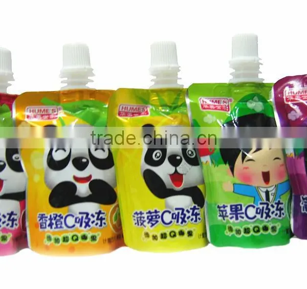 High Quality Juice Food Liquid Drink Beverag Pouch With Spout Packaging Bag photo-4