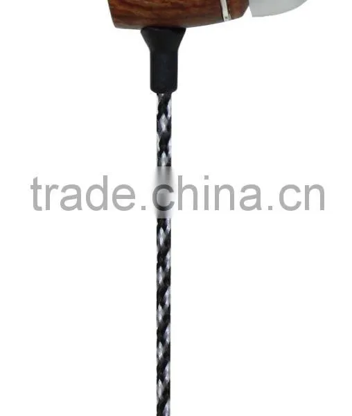 New ! Excellent in Ear Wood Earphones in Ear High Quality With Best Price photo-3