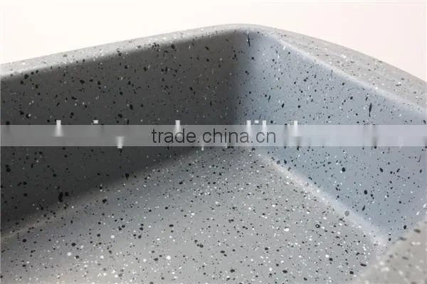 Non-stick Carbon Steel Metal Baking Tray Mould Marble Enamel Coating Loaf Pan