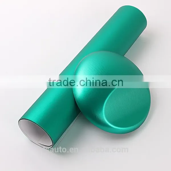 TSAUTOP UV Proof Adhesive Air Free 12colors 1.52*20m 2016 New Style TSAUTOP 1.52*30m/20m 2016 New Style Brushed Steel Vinyl Wrap photo-3