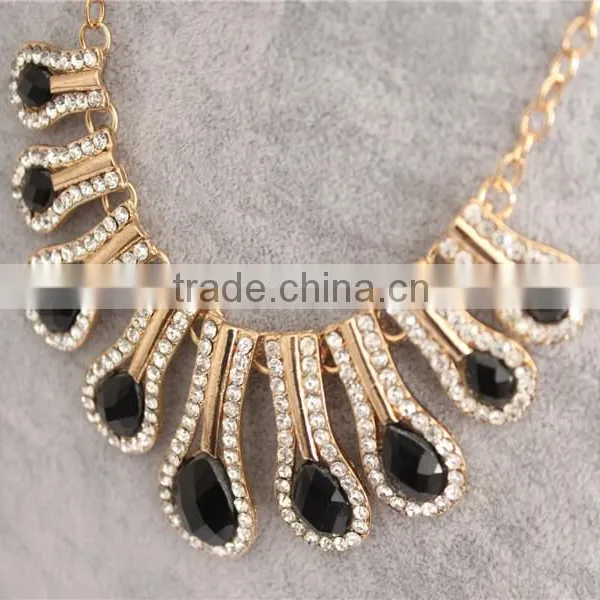 Fashion Charm Women Necklace Water Drop Metal Necklace Wholesale photo-5