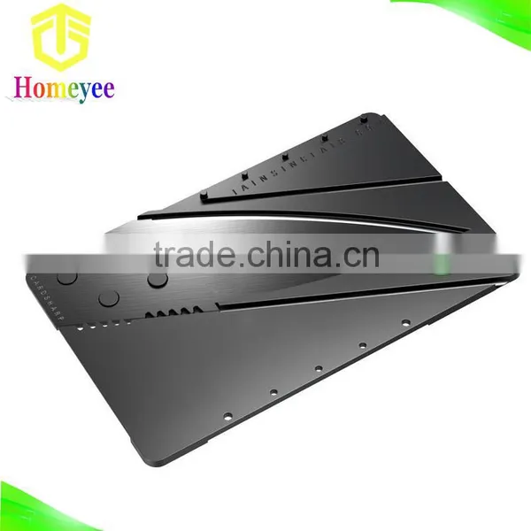 Cardsharp Authentic Credit Card Sized Folding Knife With Black Blade photo-3