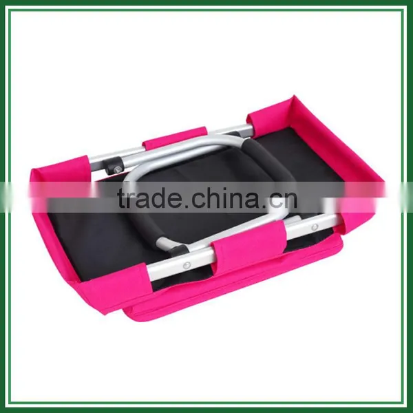 Used Double Hand Folding Shopping Basket photo-5