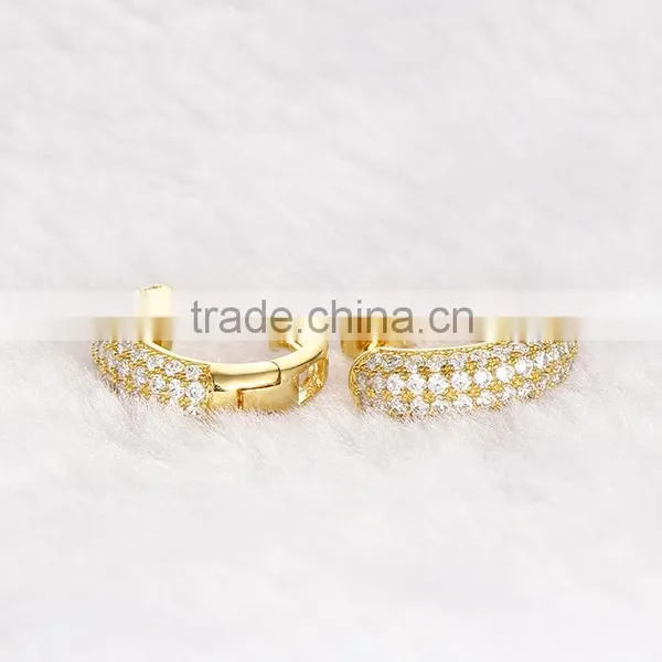 2016 Fashionable Gold Plated Designs For Girls Earrings photo-4