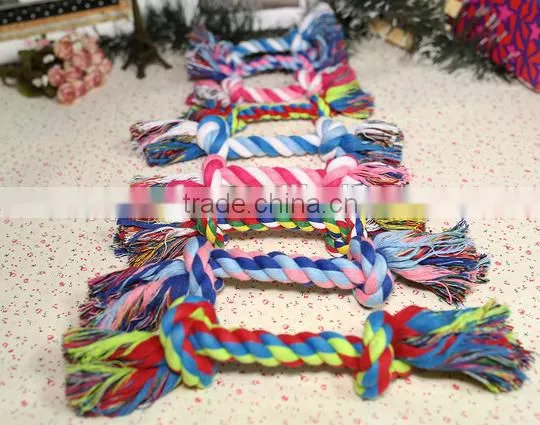 Dog Rope Toy Knots Rope Dog Toy Puppy Pet Chew Durable Toys photo-2