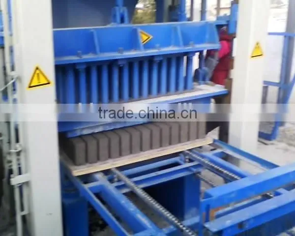 HY-QT4-15 Hydraulic Concrete Hollow Block Making Machine Price photo-3