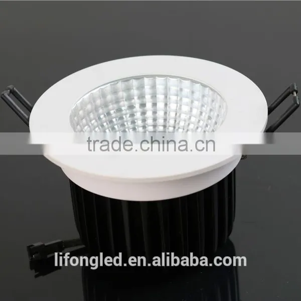 High CRI Recessed Round 12W LED COB Downlight With ce Rohs photo-3