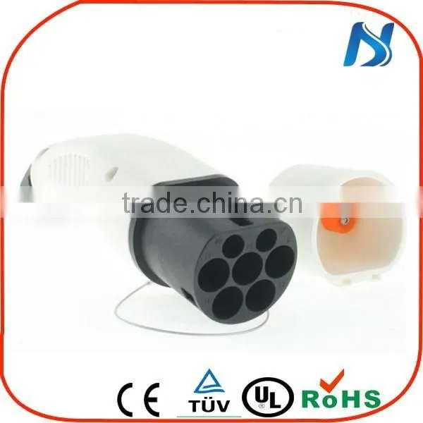 type 2 auto power charger socket iec 62196-2 tuv ev charging cables