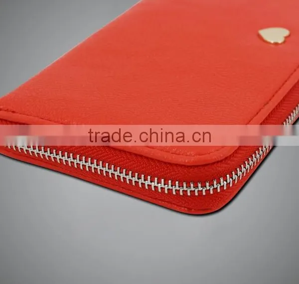 Fashion Korean Style Multifunctions Leather Women Wallet photo-3