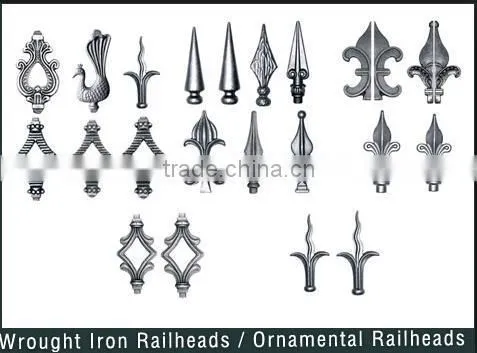 Ornamental Wrought Iron Scrolls Used on Fence,guardrail,gate photo-3