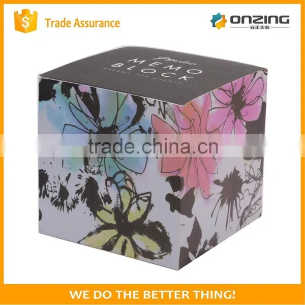 OEM High Quality 12x12x12 Paper Memo Note Cube for Office photo-3