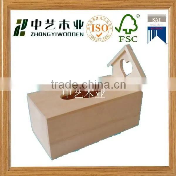 Wooden Tissue Box Holder-Wholesale Table Decorationtissue Boxes photo-5